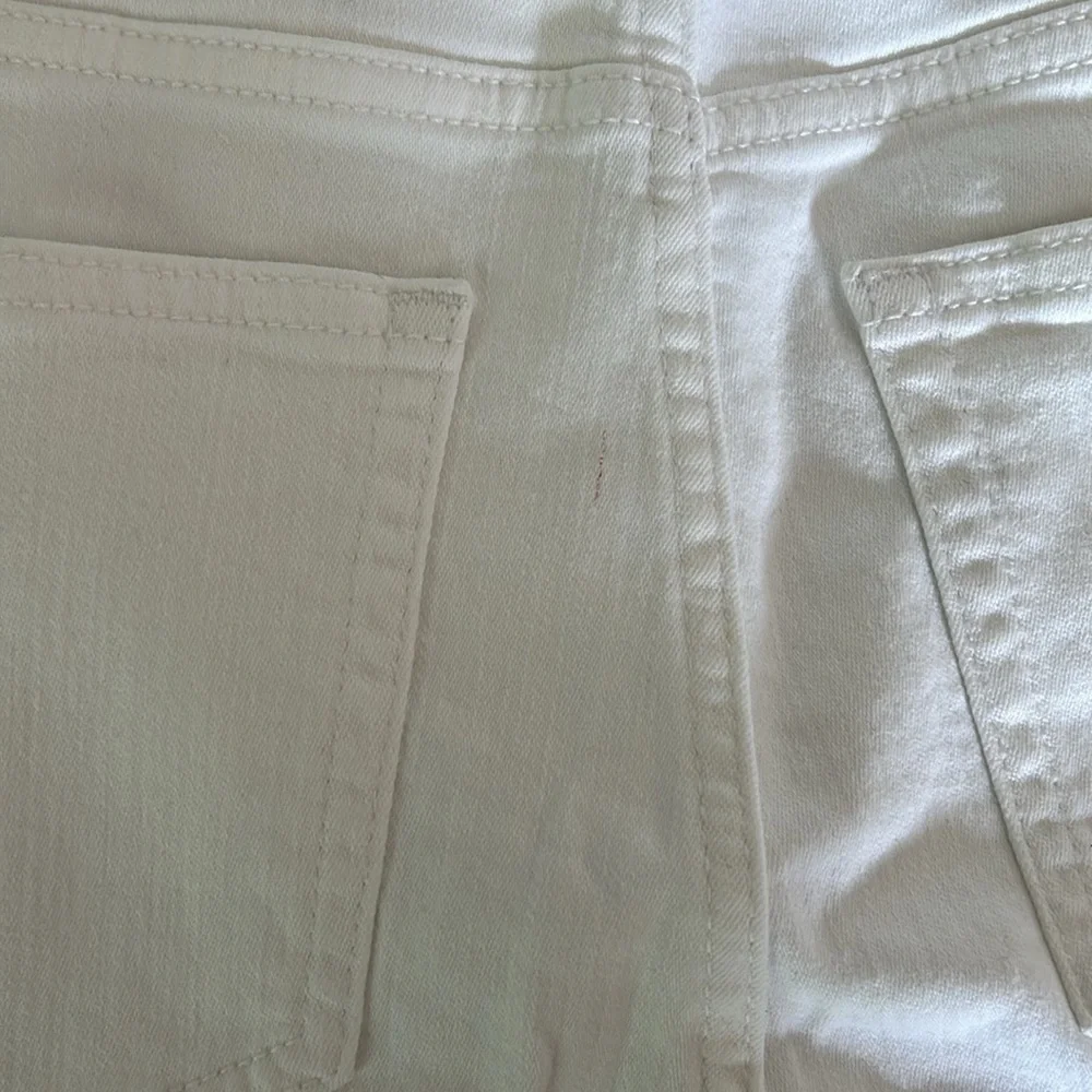 J Crew 9" demi-boot crop jean BQ301 Size 26 White - Picture 6 of 9